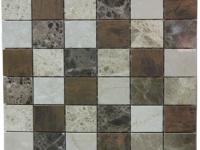 China Marble Mosaic Tiles for Wall Cladding