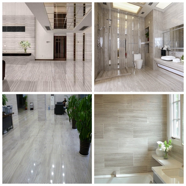 White Wood Marble Project